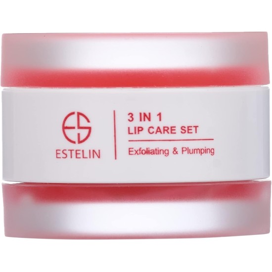 Estelin cherry 3 in 1 lip care set 5g + 5g