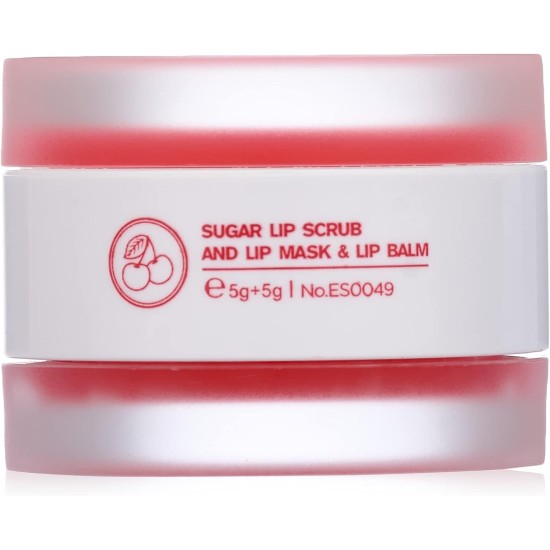 Estelin cherry 3 in 1 lip care set 5g + 5g