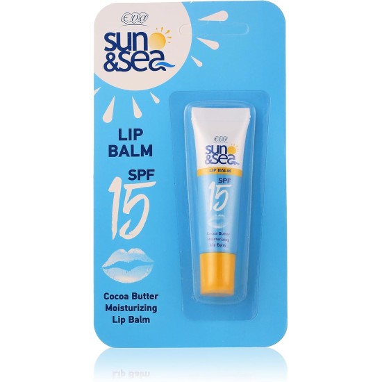 Eva Sun and Sea Lip Balm coca butter moisturizing