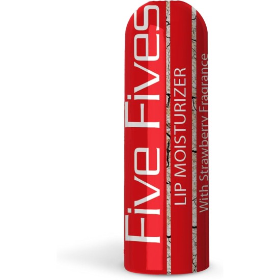 Five Fives Lip Moisturizer with Strawberry, 4 gm