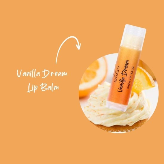 Joviality Natural Shea Lip Balm - Vanilla Dreams