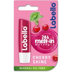 Labello Lip Balm, Moisturising Lip Care, Cherry Shine 4.8g