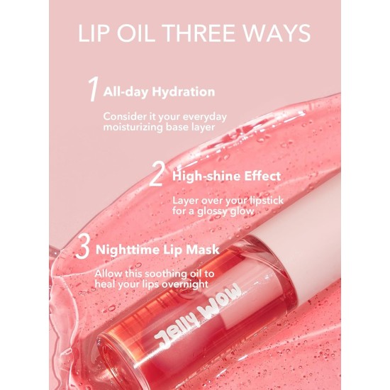 SHEGLAM Jelly Wow Hydrating Lip Oil Berry Involved