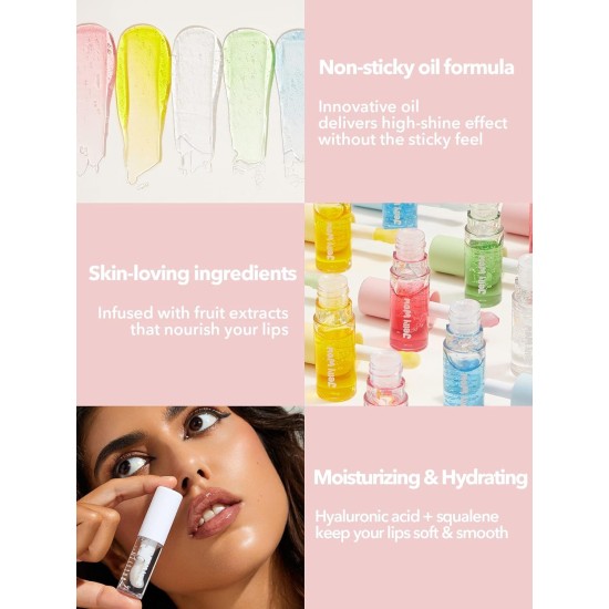 Sheglam Jelly Wow Hydrathing Lip Oil No.Loco For Coco