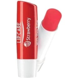 amanda milano lip care with shea butter & vit e -strawberry -4.8 gm