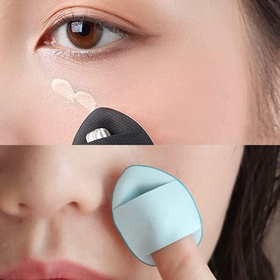 6pcs Mini Makeup Puff Finger Puff Soft Water Drop Makeup Sponges for Foundation Concealer Cosmetic Foundation Sponge Mineral Powder Wet Dry Makeup Tool 6pcs Mini Makeup Puff Finger Puff Soft Water Drop Makeup Sponges for Foundation Concealer Cosmetic Foundation Sponge Mineral Powder Wet Dry Makeup Tool
