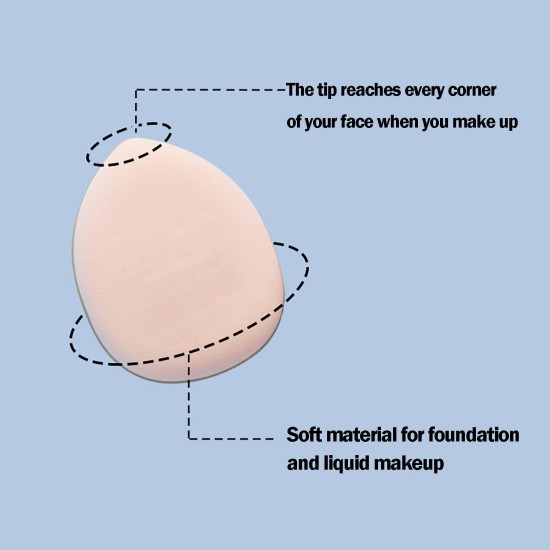 6pcs Mini Makeup Puff Finger Puff Soft Water Drop Makeup Sponges for Foundation Concealer Cosmetic Foundation Sponge Mineral Powder Wet Dry Makeup Tool 6pcs Mini Makeup Puff Finger Puff Soft Water Drop Makeup Sponges for Foundation Concealer Cosmetic Foundation Sponge Mineral Powder Wet Dry Makeup Tool