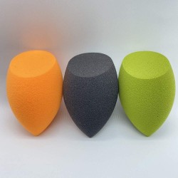 Beauty Blender, Foundation Blending Sponges Suitable For Powder 3Pcs/Set Multiple Colours Makeup Sponge,(Bevel-3 Multi-color)