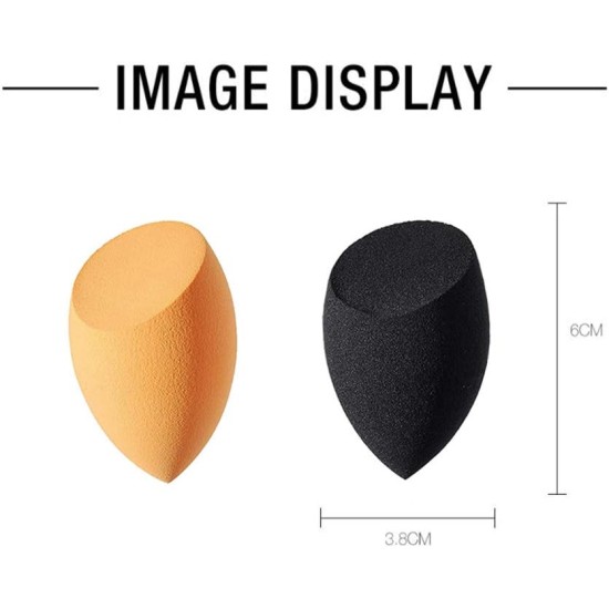 Beauty Blender, Foundation Blending Sponges Suitable For Powder 3Pcs/Set Multiple Colours Makeup Sponge,(Bevel-3 Multi-color) Beauty Blender, Foundation Blending Sponges Suitable For Powder 3Pcs/Set Multiple Colours Makeup Sponge,(Bevel-3 Multi-color)