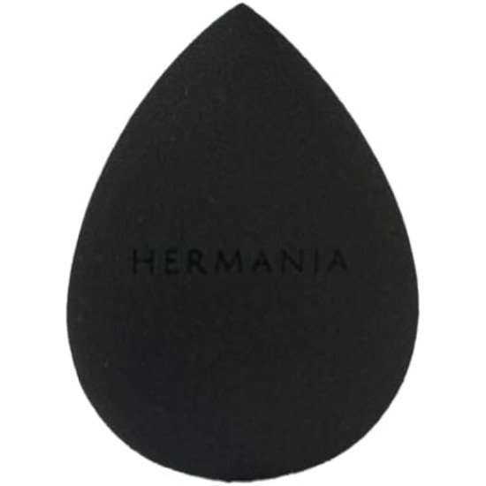 Hermania Beauty Makeup Sponge Non Latex Blender Wet & Dry Foundation Applicator Concealer Tool (Black, Drop) Hermania Beauty Makeup Sponge Non Latex Blender Wet & Dry Foundation Applicator Concealer Tool (Black, Drop)