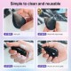 Hermania Beauty Makeup Sponge Non Latex Blender Wet & Dry Foundation Applicator Concealer Tool (Black, Drop) Hermania Beauty Makeup Sponge Non Latex Blender Wet & Dry Foundation Applicator Concealer Tool (Black, Drop)