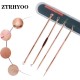 Blackhead Remover Pimple Comedone Extractor Tool Best Acne Removal Kit - Treatment for Blemish, Whitehead Popping, Zit Removing for Risk Free Nose Face Skin with Case (Rose, 4 Piece Set) Blackhead Remover Pimple Comedone Extractor Tool Best Acne Removal Kit - Treatment for Blemish, Whitehead Popping, Zit Removing for Risk Free Nose Face Skin with Case (Rose, 4 Piece Set)