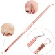 Blackhead Remover Pimple Comedone Extractor Tool Best Acne Removal Kit - Treatment for Blemish, Whitehead Popping, Zit Removing for Risk Free Nose Face Skin with Case (Rose, 4 Piece Set) Blackhead Remover Pimple Comedone Extractor Tool Best Acne Removal Kit - Treatment for Blemish, Whitehead Popping, Zit Removing for Risk Free Nose Face Skin with Case (Rose, 4 Piece Set)