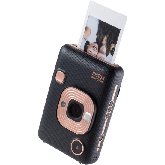 Fujifilm instax mini liplay hybrid instatnt camera , Black - 16631813 Fujifilm instax mini liplay hybrid instatnt camera , Black - 16631813