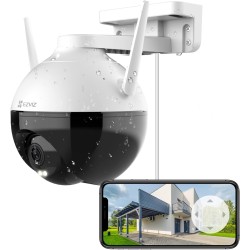 EZVIZ C8C 1080P Wifi Smart Home Outdoor Security Camera Color Night Vision 360 Degree IP65 Dust and Water Protection AI-Powered Human Detection Active Defense EZVIZ Cloud/SD Card Storage