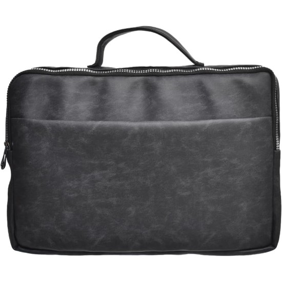 Accelerate Plain Bright Pink Leather Protective 15-15.6 inch Premium Laptop Sleeve Case with Zipper Pocket and Handle | Slim Design Laptop Bag compatible with MacBooks and Laptops Accelerate Plain Bright Pink Leather Protective 15-15.6 inch Premium Laptop Sleeve Case with Zipper Pocket and Handle | Slim Design Laptop Bag compatible with MacBooks and Laptops