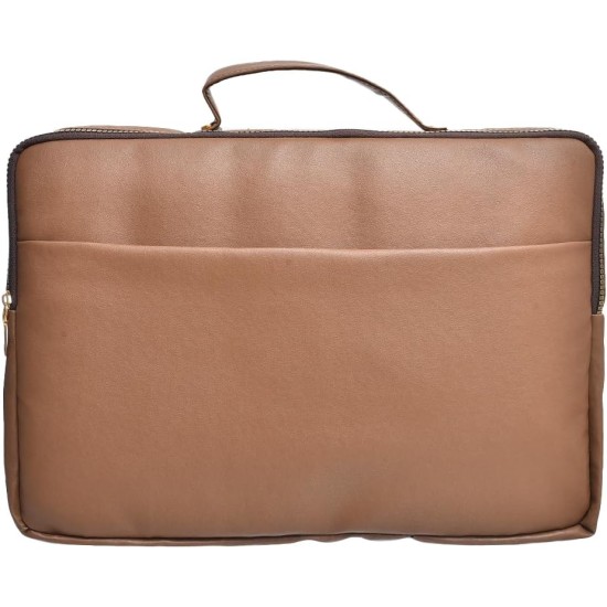 Accelerate Plain Bright Pink Leather Protective 15-15.6 inch Premium Laptop Sleeve Case with Zipper Pocket and Handle | Slim Design Laptop Bag compatible with MacBooks and Laptops Accelerate Plain Bright Pink Leather Protective 15-15.6 inch Premium Laptop Sleeve Case with Zipper Pocket and Handle | Slim Design Laptop Bag compatible with MacBooks and Laptops