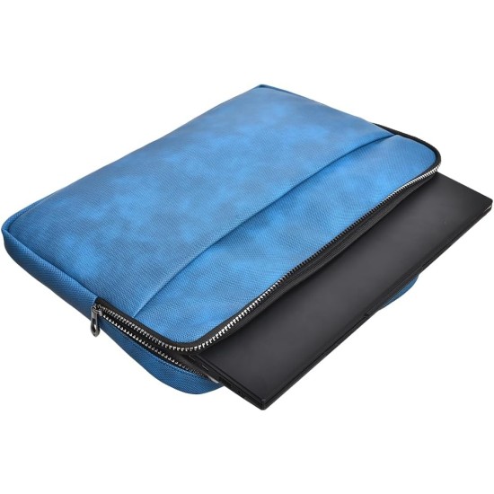 Accelerate Plain Bright Pink Leather Protective 15-15.6 inch Premium Laptop Sleeve Case with Zipper Pocket and Handle | Slim Design Laptop Bag compatible with MacBooks and Laptops Accelerate Plain Bright Pink Leather Protective 15-15.6 inch Premium Laptop Sleeve Case with Zipper Pocket and Handle | Slim Design Laptop Bag compatible with MacBooks and Laptops