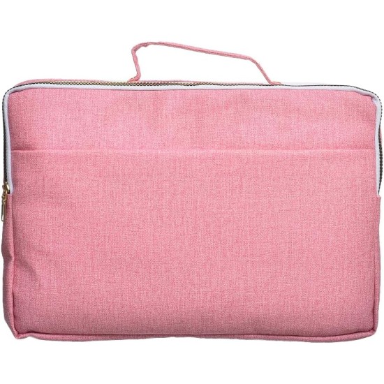 Accelerate Plain Bright Pink Leather Protective 15-15.6 inch Premium Laptop Sleeve Case with Zipper Pocket and Handle | Slim Design Laptop Bag compatible with MacBooks and Laptops Accelerate Plain Bright Pink Leather Protective 15-15.6 inch Premium Laptop Sleeve Case with Zipper Pocket and Handle | Slim Design Laptop Bag compatible with MacBooks and Laptops