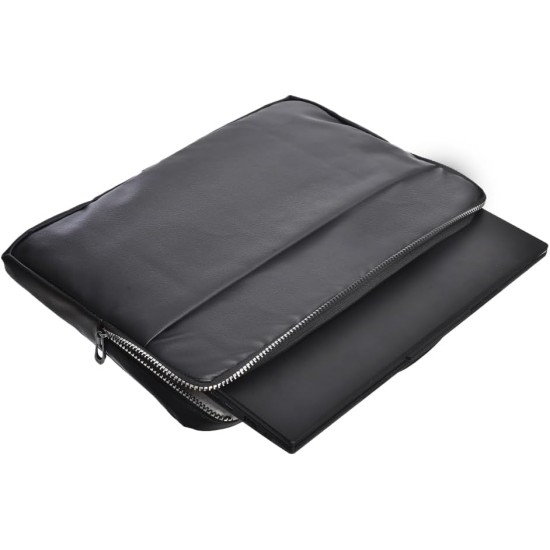 Accelerate Plain Bright Pink Leather Protective 15-15.6 inch Premium Laptop Sleeve Case with Zipper Pocket and Handle | Slim Design Laptop Bag compatible with MacBooks and Laptops Accelerate Plain Bright Pink Leather Protective 15-15.6 inch Premium Laptop Sleeve Case with Zipper Pocket and Handle | Slim Design Laptop Bag compatible with MacBooks and Laptops