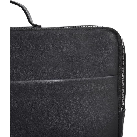 Accelerate Plain Bright Pink Leather Protective 15-15.6 inch Premium Laptop Sleeve Case with Zipper Pocket and Handle | Slim Design Laptop Bag compatible with MacBooks and Laptops Accelerate Plain Bright Pink Leather Protective 15-15.6 inch Premium Laptop Sleeve Case with Zipper Pocket and Handle | Slim Design Laptop Bag compatible with MacBooks and Laptops