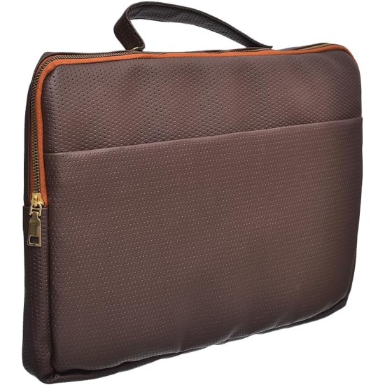 Accelerate Plain Bright Pink Leather Protective 15-15.6 inch Premium Laptop Sleeve Case with Zipper Pocket and Handle | Slim Design Laptop Bag compatible with MacBooks and Laptops Accelerate Plain Bright Pink Leather Protective 15-15.6 inch Premium Laptop Sleeve Case with Zipper Pocket and Handle | Slim Design Laptop Bag compatible with MacBooks and Laptops