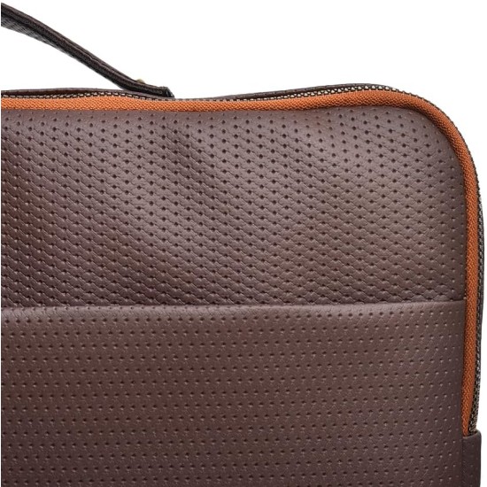 Accelerate Plain Bright Pink Leather Protective 15-15.6 inch Premium Laptop Sleeve Case with Zipper Pocket and Handle | Slim Design Laptop Bag compatible with MacBooks and Laptops Accelerate Plain Bright Pink Leather Protective 15-15.6 inch Premium Laptop Sleeve Case with Zipper Pocket and Handle | Slim Design Laptop Bag compatible with MacBooks and Laptops