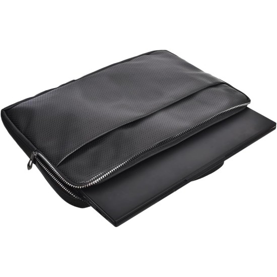 Accelerate Plain Bright Pink Leather Protective 15-15.6 inch Premium Laptop Sleeve Case with Zipper Pocket and Handle | Slim Design Laptop Bag compatible with MacBooks and Laptops Accelerate Plain Bright Pink Leather Protective 15-15.6 inch Premium Laptop Sleeve Case with Zipper Pocket and Handle | Slim Design Laptop Bag compatible with MacBooks and Laptops