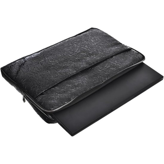 Accelerate Plain Bright Pink Leather Protective 15-15.6 inch Premium Laptop Sleeve Case with Zipper Pocket and Handle | Slim Design Laptop Bag compatible with MacBooks and Laptops Accelerate Plain Bright Pink Leather Protective 15-15.6 inch Premium Laptop Sleeve Case with Zipper Pocket and Handle | Slim Design Laptop Bag compatible with MacBooks and Laptops