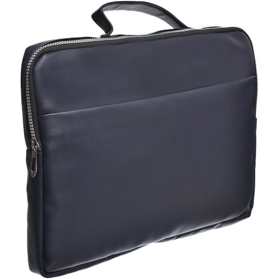 Accelerate Plain Bright Pink Leather Protective 15-15.6 inch Premium Laptop Sleeve Case with Zipper Pocket and Handle | Slim Design Laptop Bag compatible with MacBooks and Laptops Accelerate Plain Bright Pink Leather Protective 15-15.6 inch Premium Laptop Sleeve Case with Zipper Pocket and Handle | Slim Design Laptop Bag compatible with MacBooks and Laptops