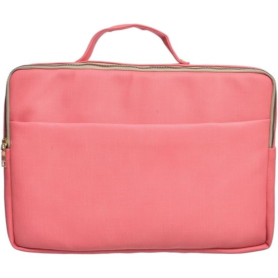 Accelerate Plain Bright Pink Leather Protective 15-15.6 inch Premium Laptop Sleeve Case with Zipper Pocket and Handle | Slim Design Laptop Bag compatible with MacBooks and Laptops Accelerate Plain Bright Pink Leather Protective 15-15.6 inch Premium Laptop Sleeve Case with Zipper Pocket and Handle | Slim Design Laptop Bag compatible with MacBooks and Laptops