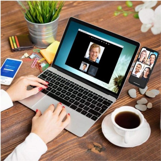 Aporia - Stick on Laptop Invisible Foldable Side Arm Magnetic Phone Holder Mount for Computer | Instant 2nd Monitor Mobile Solution | Aluminum Alloy with Strong Magnet Aporia - Stick on Laptop Invisible Foldable Side Arm Magnetic Phone Holder Mount for Computer | Instant 2nd Monitor Mobile Solution | Aluminum Alloy with Strong Magnet