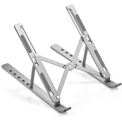 KOTUDAY Portable Aluminium Laptop Computer Stand with All Laptop Stand (Gray)