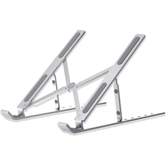 Laptop stand, adjustable aluminum laptop tablet stand, laptop holder, foldable laptop riser, notebook stand portable laptop holder compatible with 7-15.6 inches laptop, tablet, notebook Laptop stand, adjustable aluminum laptop tablet stand, laptop holder, foldable laptop riser, notebook stand portable laptop holder compatible with 7-15.6 inches laptop, tablet, notebook