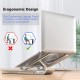 Laptop stand, adjustable aluminum laptop tablet stand, laptop holder, foldable laptop riser, notebook stand portable laptop holder compatible with 7-15.6 inches laptop, tablet, notebook Laptop stand, adjustable aluminum laptop tablet stand, laptop holder, foldable laptop riser, notebook stand portable laptop holder compatible with 7-15.6 inches laptop, tablet, notebook