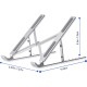 Laptop stand, adjustable aluminum laptop tablet stand, laptop holder, foldable laptop riser, notebook stand portable laptop holder compatible with 7-15.6 inches laptop, tablet, notebook Laptop stand, adjustable aluminum laptop tablet stand, laptop holder, foldable laptop riser, notebook stand portable laptop holder compatible with 7-15.6 inches laptop, tablet, notebook