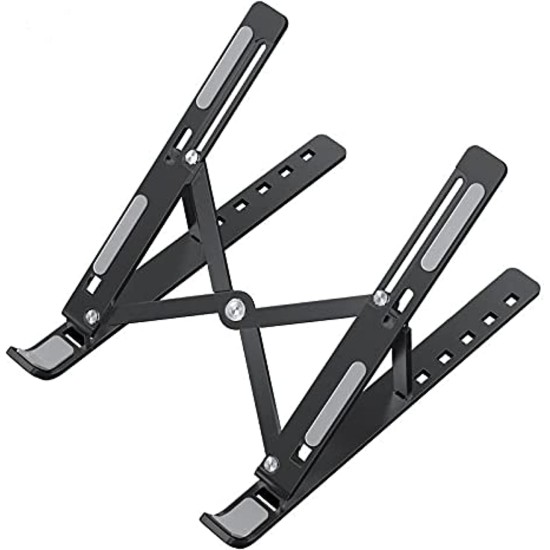 Multi-Angle 7 Levels Adjustable Laptop Stand Fits 15 inch Laptops (Black). Multi-Angle 7 Levels Adjustable Laptop Stand Fits 15 inch Laptops (Black).