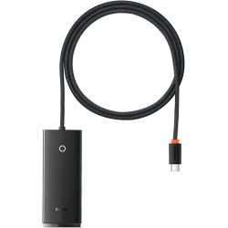 Baseus lite series 4-port type-c hub adapter (type-c to usb 3.0 * 4) 1m black