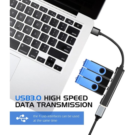 USB C Hub Mini Portable 4 in 1 USB C to USB Adapter Hubs for Cars USB Type C Adapter Multiport Adapter Compatible Computers MacBook Air iPad Pro XPS and More USB C Devices USB C Hub Mini Portable 4 in 1 USB C to USB Adapter Hubs for Cars USB Type C Adapter Multiport Adapter Compatible Computers MacBook Air iPad Pro XPS and More USB C Devices