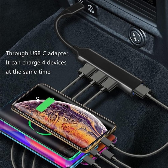USB C Hub Mini Portable 4 in 1 USB C to USB Adapter Hubs for Cars USB Type C Adapter Multiport Adapter Compatible Computers MacBook Air iPad Pro XPS and More USB C Devices USB C Hub Mini Portable 4 in 1 USB C to USB Adapter Hubs for Cars USB Type C Adapter Multiport Adapter Compatible Computers MacBook Air iPad Pro XPS and More USB C Devices