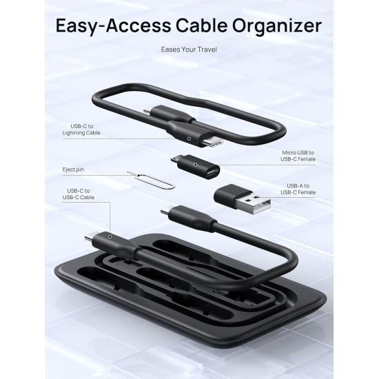 Jsaux omnicase pro usb-c storage dock Jsaux omnicase pro usb-c storage dock