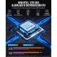 GMKtec Mini PC N100, Dual LAN Windows 11 Pro Intel N100 (3.4GHz) 4C/4T, Desktop Computer 12GB DDR5 1TB Hard Drive, Micro PC 4K, Triple Display, WiFi6, BT5.2, Energy Efficient Red/Black GMKtec Mini PC N100, Dual LAN Windows 11 Pro Intel N100 (3.4GHz) 4C/4T, Desktop Computer 12GB DDR5 1TB Hard Drive, Micro PC 4K, Triple Display, WiFi6, BT5.2, Energy Efficient Red/Black