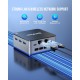 GMKtec Mini PC N100, Dual LAN Windows 11 Pro Intel N100 (3.4GHz) 4C/4T, Desktop Computer 12GB DDR5 1TB Hard Drive, Micro PC 4K, Triple Display, WiFi6, BT5.2, Energy Efficient Red/Black GMKtec Mini PC N100, Dual LAN Windows 11 Pro Intel N100 (3.4GHz) 4C/4T, Desktop Computer 12GB DDR5 1TB Hard Drive, Micro PC 4K, Triple Display, WiFi6, BT5.2, Energy Efficient Red/Black