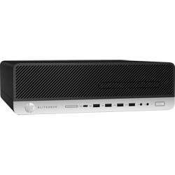 HP EliteDesk 800 G3 Small Form Factor PC - Intel Core i5-6500,3.4 GHz, 500 GB, 4 GB, Eng-Ar Keyboard, Windows 10 Pro, Black