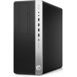 HP EliteDesk 800 G3 Tower PC - Intel Core i7-6700, 3.4 GHz, 500 GB, 4 GB, Eng-Arb Keyboard, Windows 10 Pro, Black