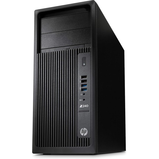 HP Z240 Tower WorkStation - Intel Core i5-6600, 1TB, 8GB, Eng-Arb-KB, Windows 10 Pro, Black HP Z240 Tower WorkStation - Intel Core i5-6600, 1TB, 8GB, Eng-Arb-KB, Windows 10 Pro, Black