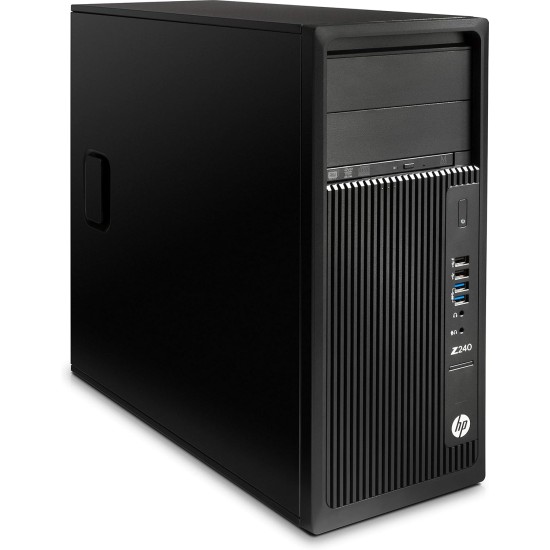 HP Z240 Tower WorkStation - Intel Core i5-6600, 1TB, 8GB, Eng-Arb-KB, Windows 10 Pro, Black HP Z240 Tower WorkStation - Intel Core i5-6600, 1TB, 8GB, Eng-Arb-KB, Windows 10 Pro, Black