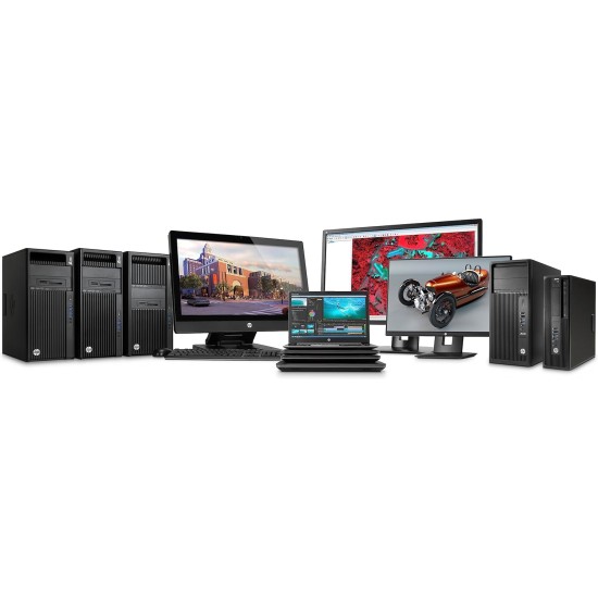 HP Z240 Tower WorkStation - Intel Core i5-6600, 1TB, 8GB, Eng-Arb-KB, Windows 10 Pro, Black HP Z240 Tower WorkStation - Intel Core i5-6600, 1TB, 8GB, Eng-Arb-KB, Windows 10 Pro, Black