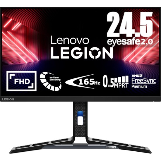 Lenovo Legion Y27-30 27" FHD IPS Pro Gaming Monitor, 165Hz Refresh Rate & 0.5ms Response Time, 3Wx2 Speaker, AMD FreeSync, 16.7M Colors, 2x HDMI 2.0, 1x DP 1.4, 4x USB 3.2, Black Lenovo Legion Y27-30 27" FHD IPS Pro Gaming Monitor, 165Hz Refresh Rate & 0.5ms Response Time, 3Wx2 Speaker, AMD FreeSync, 16.7M Colors, 2x HDMI 2.0, 1x DP 1.4, 4x USB 3.2, Black