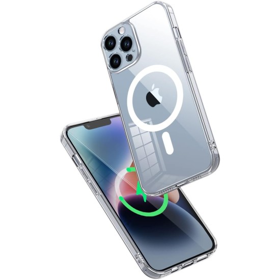 Case For iPhone 12 Pro Max 6.7 Inch Compatible with Mag-Safe,Scratch Resistant, Anti-Slip Protective Frame, Classic Style Transparent Cover Case For iPhone 12 Pro Max 6.7 Inch Compatible with Mag-Safe,Scratch Resistant, Anti-Slip Protective Frame, Classic Style Transparent Cover